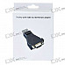 DisplayPort Male to VGA Female Adapter - Black