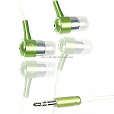 In-Ear Stereo Earbuds (3.5mm Metallic Green)