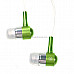 In-Ear Stereo Earbuds (3.5mm Metallic Green)