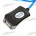 USB 2.0 Extension Cable - Black + Blue (10M)