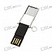 Compact USB 2.0 Flash/Jump Drive with Strap - Black (2GB)