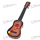 Mini Plastic Ukulele with Cartoon Pick