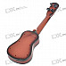 Mini Plastic Ukulele with Cartoon Pick