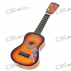 Small Wooden Guitar Ukulele - 43cm