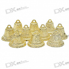 Horn Shape Ringing Bells - Gold (50-Piece Pack)