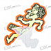 Funny Glow-in-The-Dark Man Figure Sticker (Color Assorted)