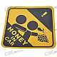 Light Reflective Honey in Car Stickers (4-Pack)
