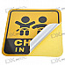 Light Reflective Child in Car Stickers (4-Pack)