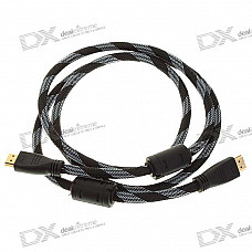 Gold Plated 1080P HDMI V1.3 Male to Male Shielded Connection Cable (1.5M-Length)