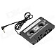 Universal Car Audio Cassette Adapter for MP3/MP3/Cell Phones/Ipod - Black (3.5mm Jack)