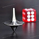 Inception Stainless Steel Spinning Top Totem with Plastic Dice