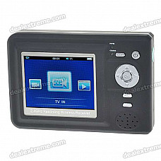 2.5" LCD 2.4GHZ Wireless Baby Monitor Recordable Receiver with AV OUT/AV IN/Mini USB/SD Slots