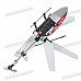 Gyro Mini Steel USB Rechargeable 3-CH R/C Helicopter