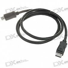 DisplayPort DP Male to Male Connection Cable (1.5M-Length)