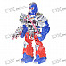 NO.880A Moving Robot Toy with LED Light and Sound Effects (3*AA)