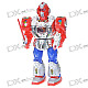 NO.861B Moving Robot Toy with LED Light and Sound Effects (3*AA)