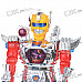 NO.591 Moving Robot Toy with LED Light and Sound Effects (4*AA)