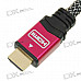 Gold Plated 1080P HDMI 19-Pin V1.4 M-M Connection Cable (1.5M-Length)