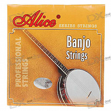 Alice Acoustic Banjo Strings (1-st/2-nd/3-rd/4-th)