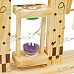 Stylish Wood Ferris Wheel Windmill Music Box with Funnel (Bear)