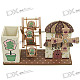 Stylish Wood Ferris Wheel Windmill Music Box (Plant)