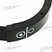 Bluetooth V1.2 Incoming Call Vibrate Alert Bracelet - Black (60-Hour Standby)