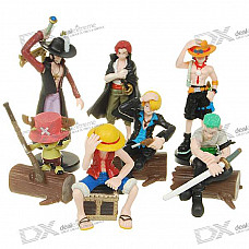 One Piece PVC Anime Figures (7-Figure Set)