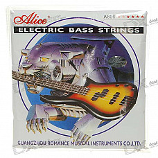 Alice A606 Nickel Alloy Wound Electric Bass 4-String Set