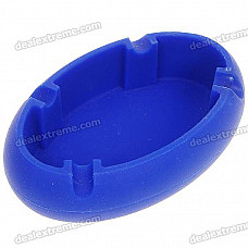 Cute Silicone Rubber Ashtray - Blue