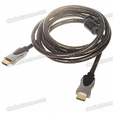 Gold Plated 1080P HDMI V1.4 Male to Male Connection Cable (2M-Length)