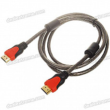 Gold Plated 1080P HDMI V1.4 Male to Male Connection Cable (1.8M-Length)