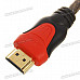 Gold Plated 1080P HDMI V1.4 Male to Male Connection Cable (1.8M-Length)