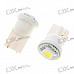 T10 0.2W*2 20-Lumen 1*5050 SMD LED Car White Light Bulbs (Pair/DC 12V)