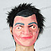 Lifelike Mr Bean Mask for Halloween Cosplay