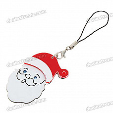 Beautiful Father Christmas Figure Mobile Phone Strap (5-Pack)