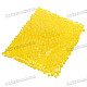 7~9mm Foam Pellets Doll Toy Filler - Yellow (10-Bag)