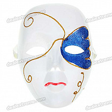 Color Painting Beautiful Lady Masks - Multi Color (6-Piece)
