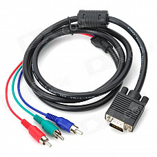 VGA to Component Cable 5 ft