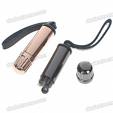 Stylish Metal Casing Refillable Fluid Oil Lighters (Pair)