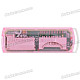 Compact All-in-One Mini USB 2.0 MS/M2/Mini SD/TF/SD/MMC Card Reader (Translucent Pink)