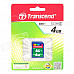 Genuine Transcend SDHC SD Memory Card - 4GB (Class 4)