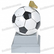 Kinetic Rolling Rotary Football + Hidden Coin Bank Display Toy (4*AA)