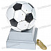 Kinetic Rolling Rotary Football + Hidden Coin Bank Display Toy (4*AA)