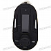 1.0" LCD Car MP3 Player FM Transmitter with IR Remote Controller - Red Light (SD/USB)