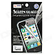 Glossy Screen Protector with Cleaning Cloth for Ipod Touch 4