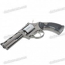 Gun Shaped Butane Jet Torch Lighter with Leather Pouch