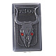 Stainless Steel Wind-proof Butane Lighter (Bull)