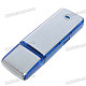USB Rechargeable Flash Drive Voice Recorder (2GB)