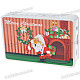 Santa Claus Figure Card Style Portable Rechargeable Battery Power MP3 Music Speaker with SD/USB