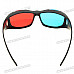 Anaglyphic Blue + Red 3D Glasses (2-Pack)